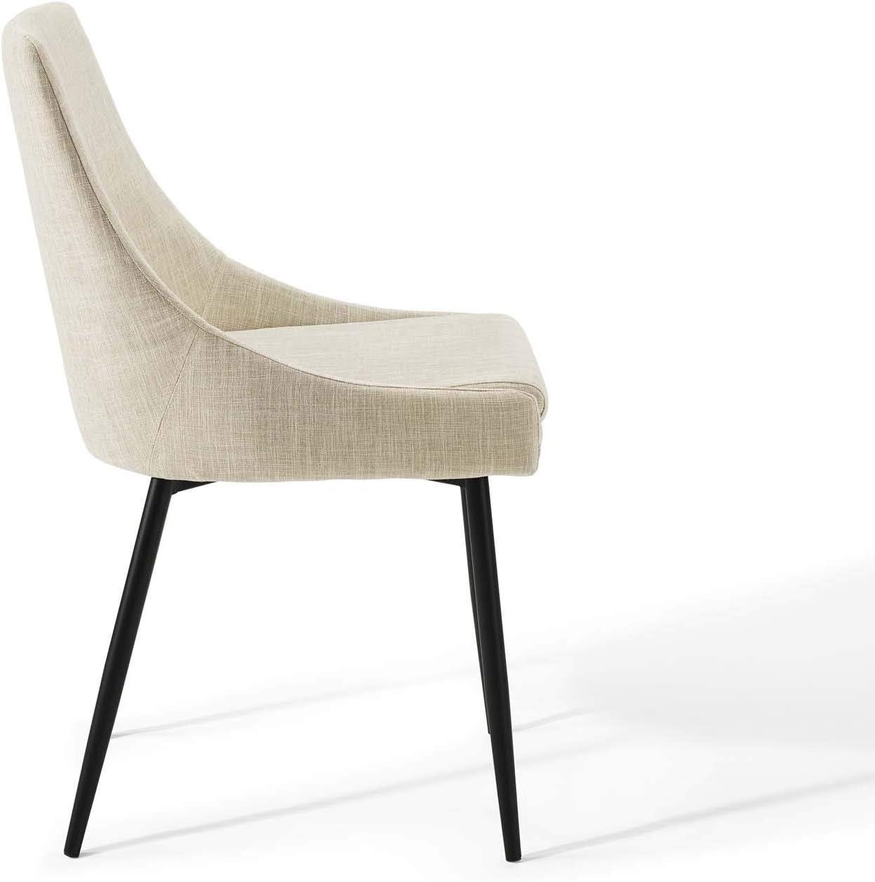 Modway Viscount Upholstered Fabric Dining Chairs - Set of 2