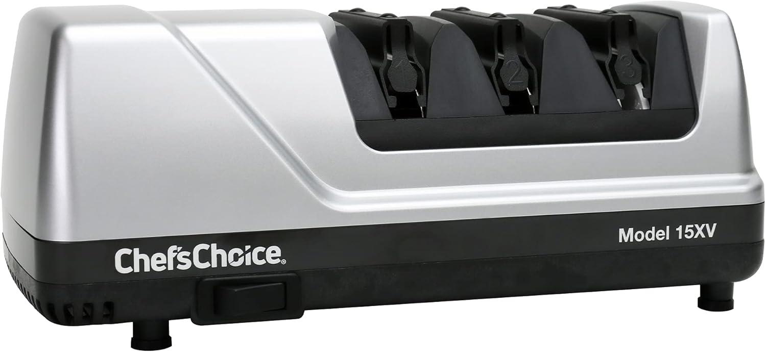 Chef'sChoice Chef'sChoice Model 15XV Professional Electric Knife Sharpener, 3-Stage 15-Degree Trizor