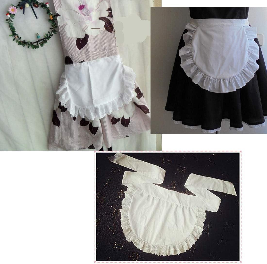 Victorian Women's Maid Cosplay Apron French Housekeeper Apron