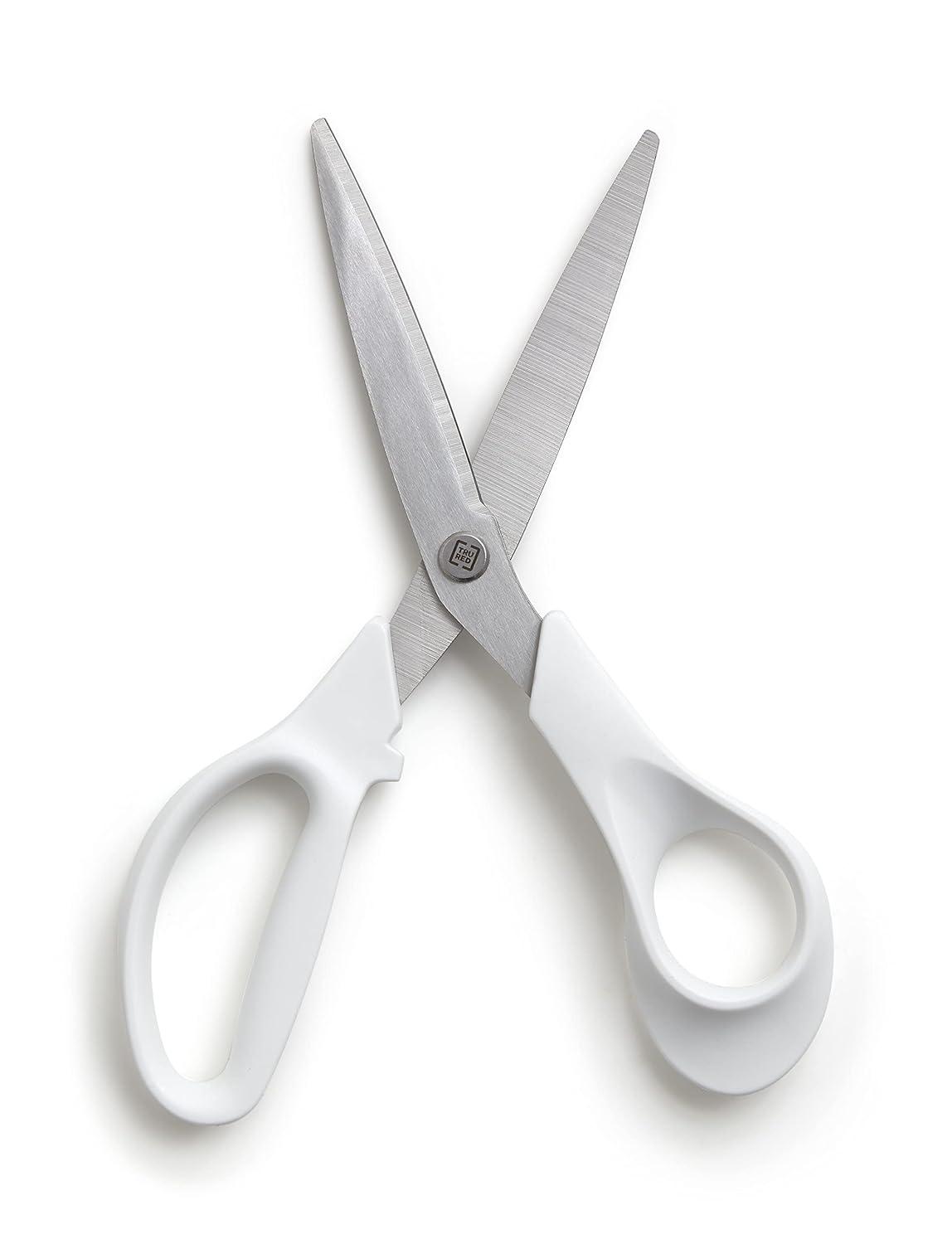 TRU RED 8 Stainless Steel Scissors Straight Handle TR55030