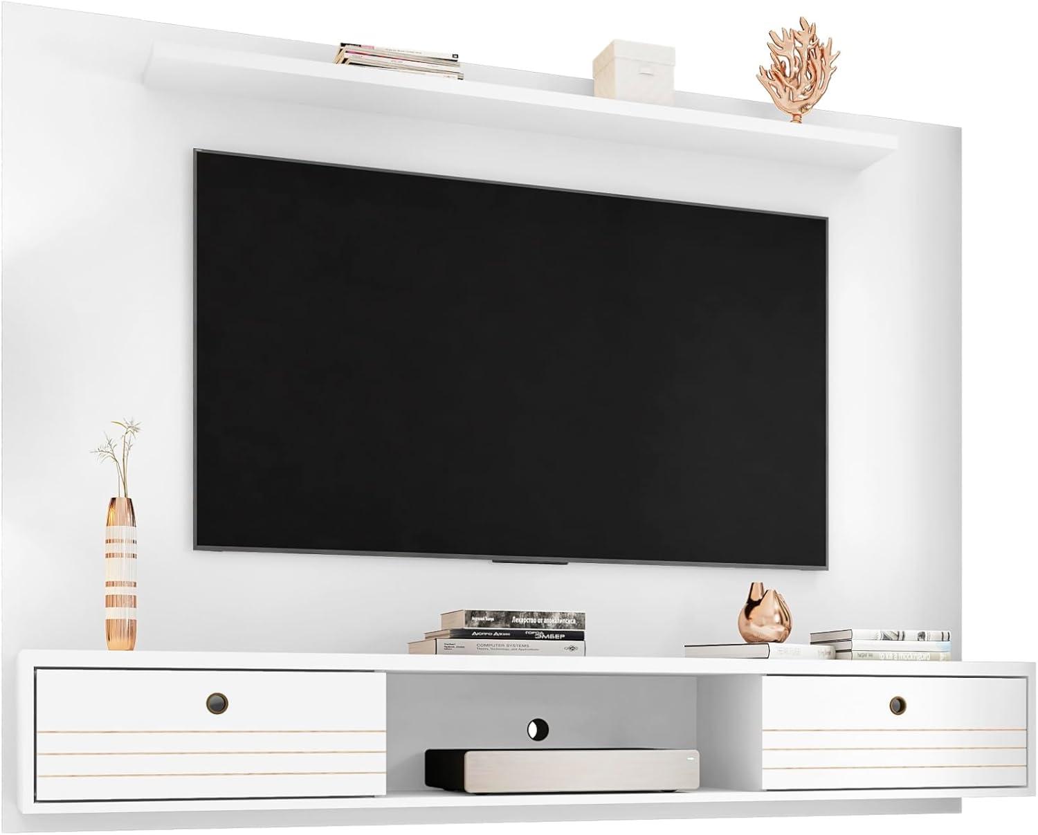 65" Liberty Floating Entertainment Center - Manhattan Comfort