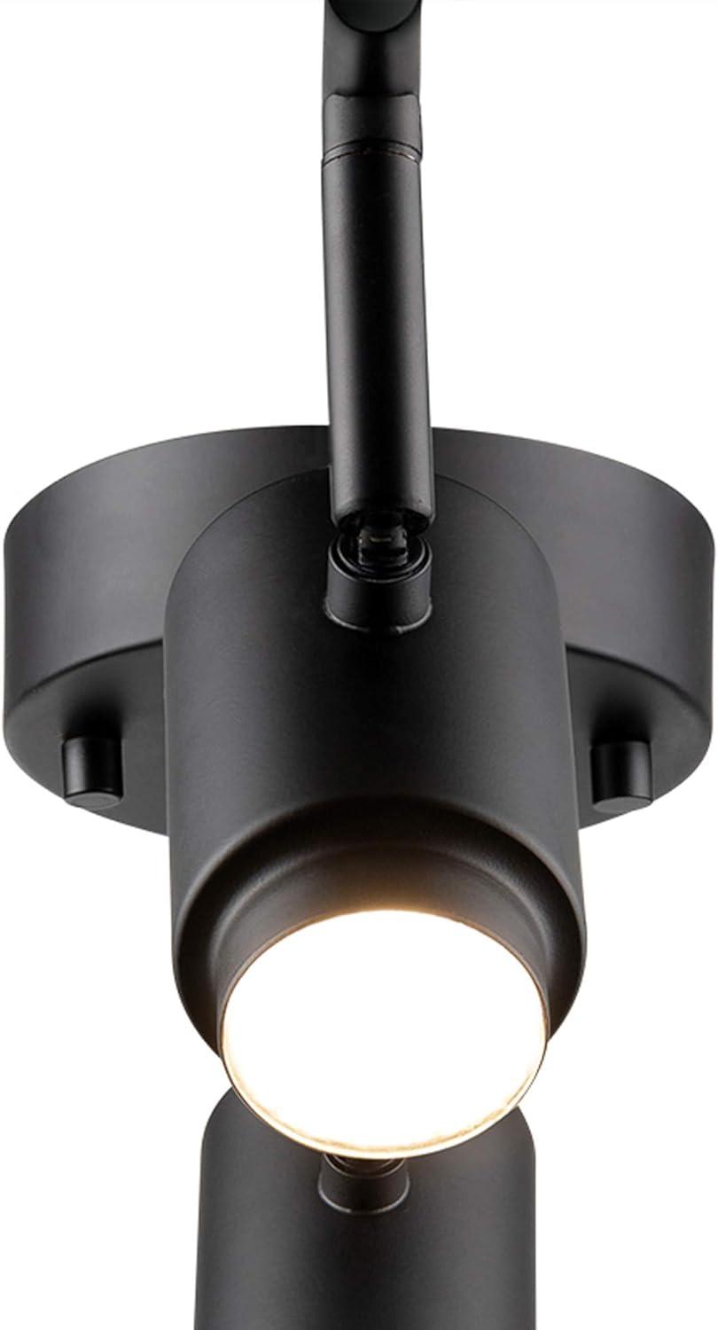 Walton 26" Matte Black Integrated LED Swivel Track Lighting