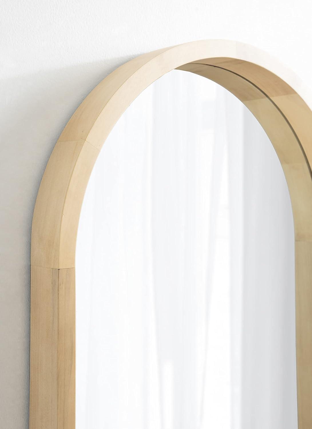 Kate and Laurel Hutton Wood Framed Arch Mirror