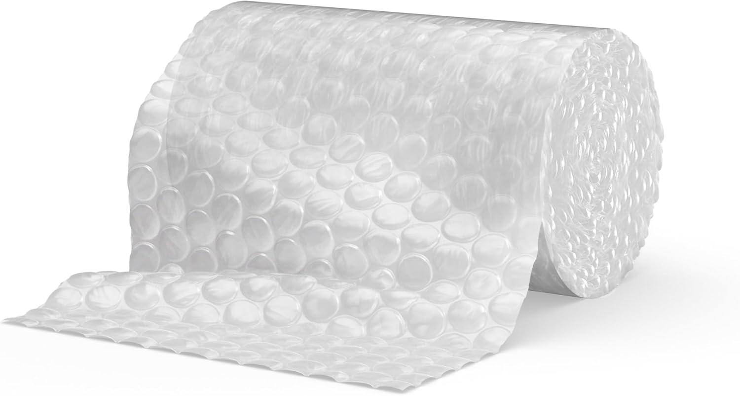 Duck Brand 12 in. x 15 ft. Clear Large Bubble Wrap Cushioning