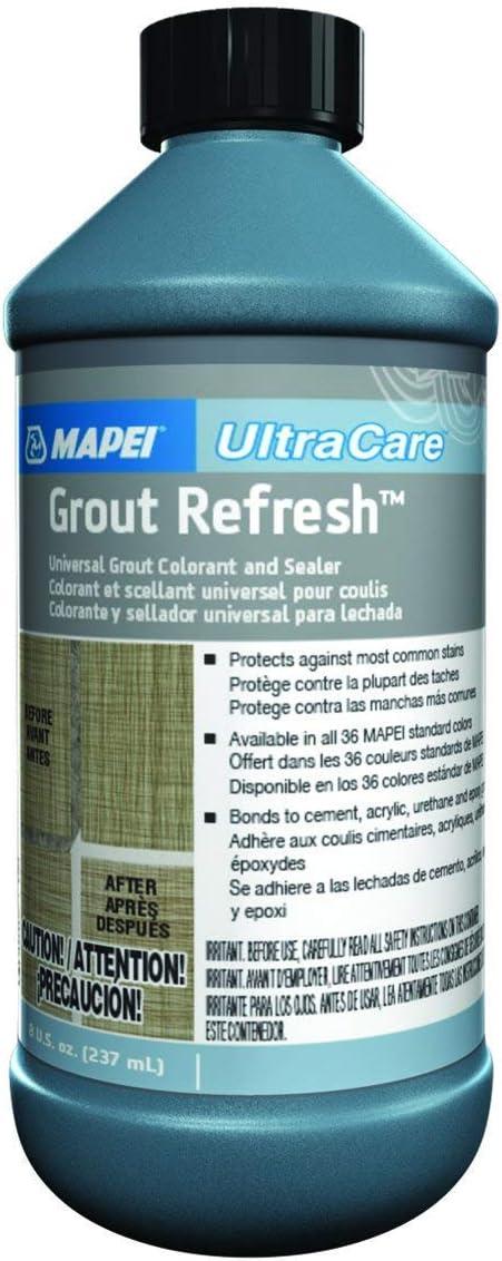 White 8oz Water-Based Grout Colorant and Sealer