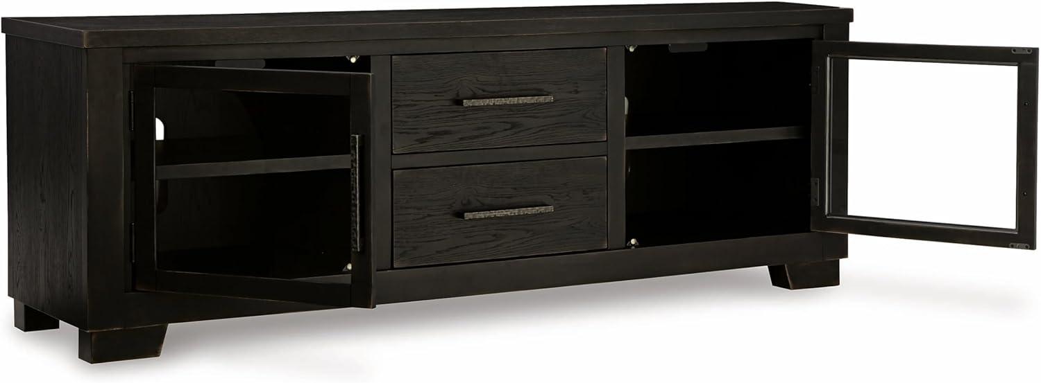 Ashley Furniture Galliden Black 80" TV Stand for TVs up to 91"