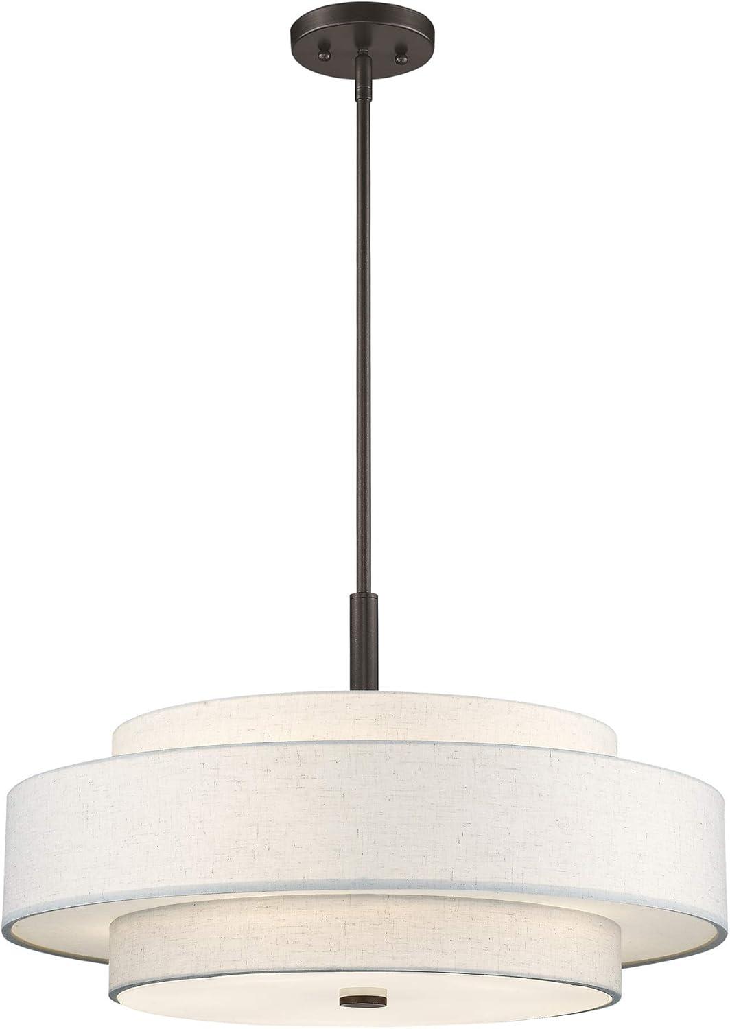 Livex Lighting Monroe 5 - Light Pendant in  English Bronze