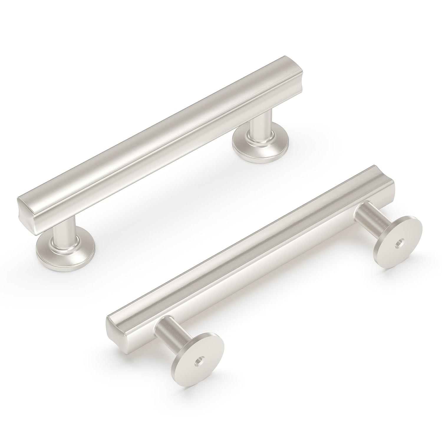 Woodward Kitchen Cabinet Handles, Solid Core Drawer Pulls for Cabinet Doors, 3 3/4"