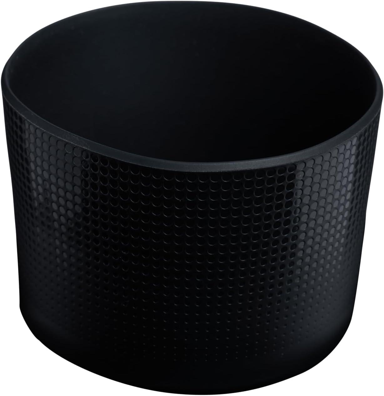 Stanley 30 oz Quencher Tumbler Boot with Straw Cover Black: Silicone Drinkware Accessory for Hot & Cold Beverages