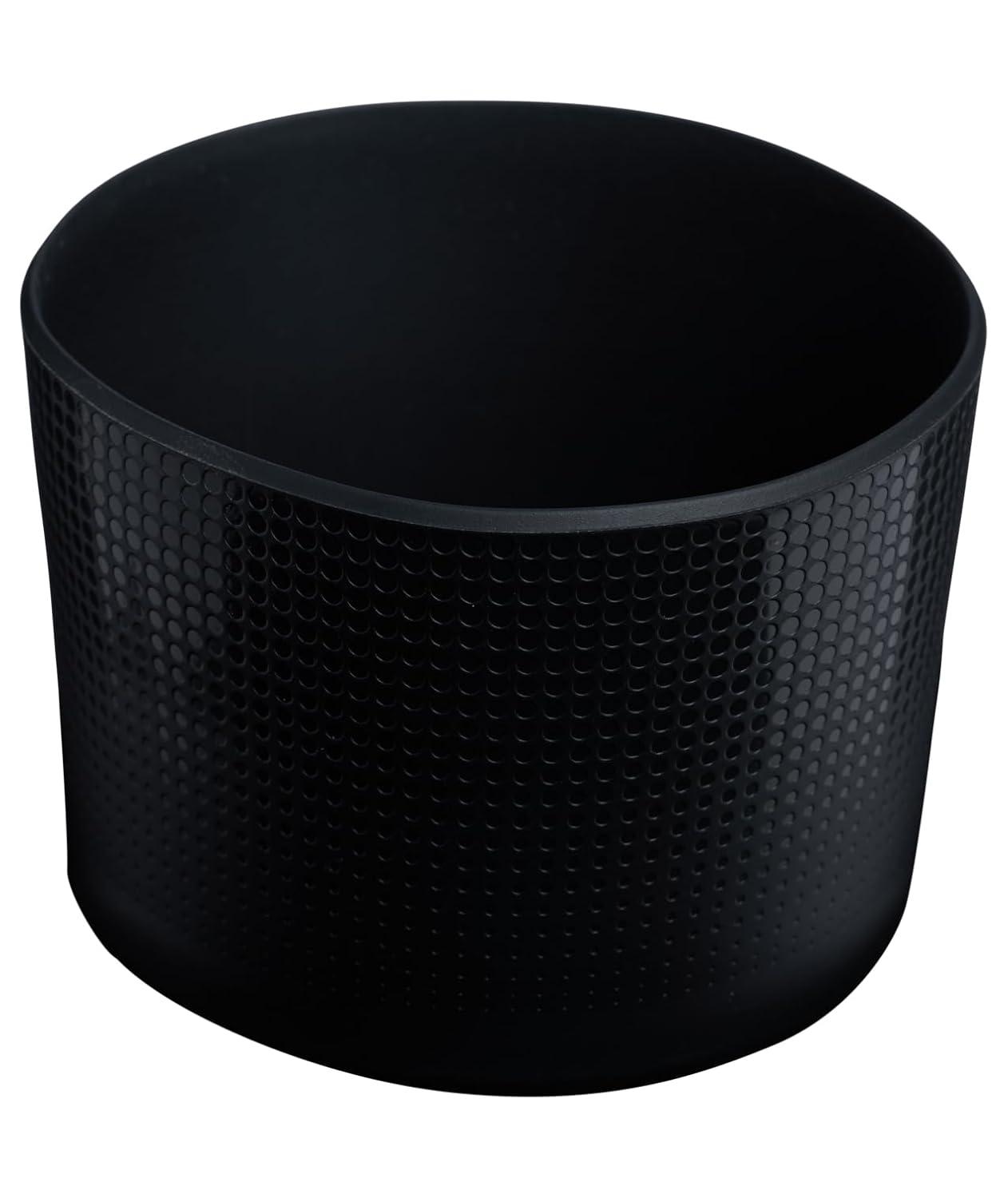 Stanley 30 oz Quencher Tumbler Boot with Straw Cover Black: Silicone Drinkware Accessory for Hot & Cold Beverages