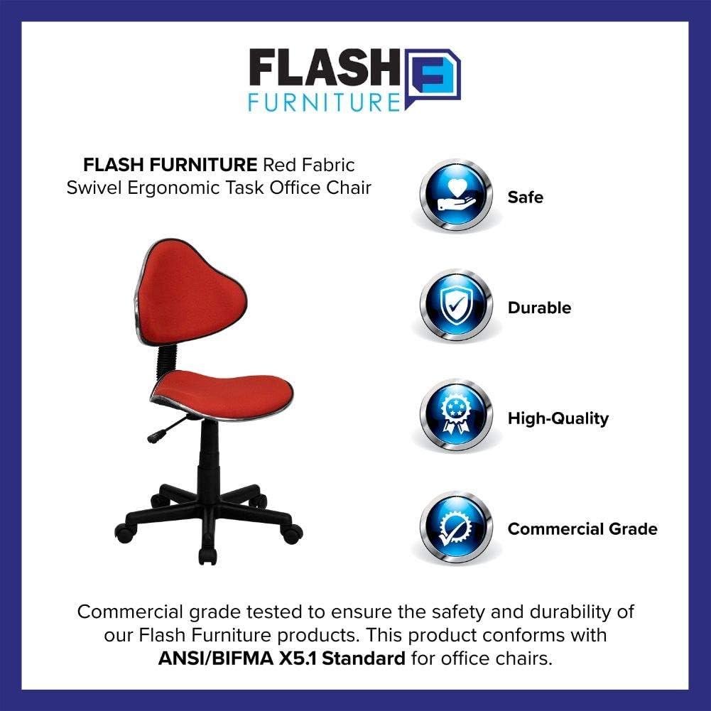 Flash Furniture Fabric Swivel Ergonomic Task Office Chair