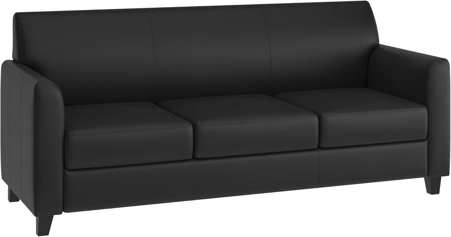 HERCULES Diplomat Series LeatherSoft Sofa with Clean Line Stitched Frame