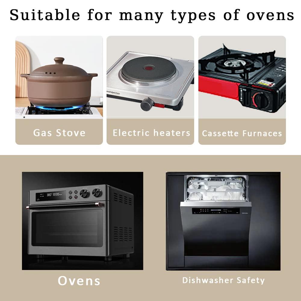 Natural Terracotta Casserole with Lids Clay Pots for Cooking, Unglazed Earthenware Rice Pots (T4-3.6QT)