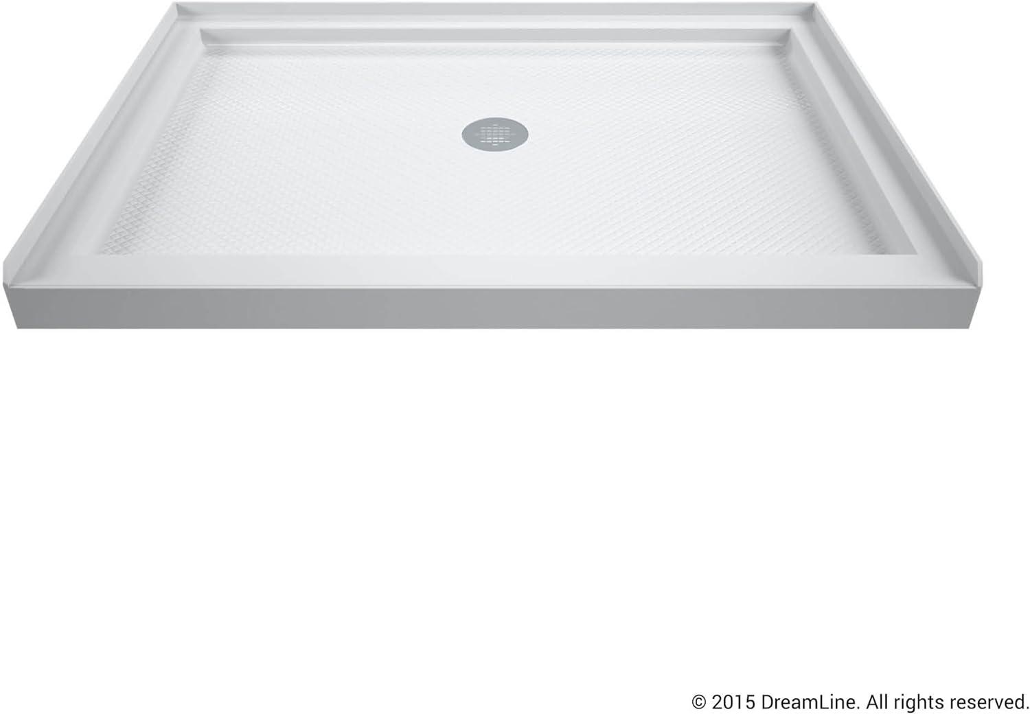 SlimLine 34" x 48" White Acrylic Shower Base