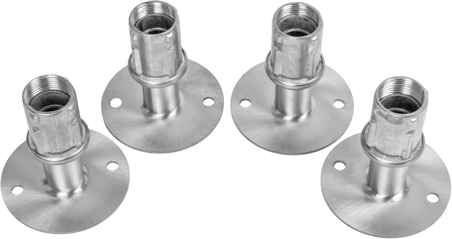 Adjustable Stainless Steel Flanged Foot . Flange For Stainless Steel 1-5/8" O.d Tubing