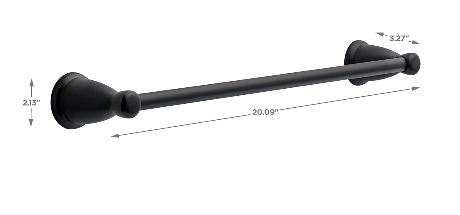 Franklin Brass KIN5PC-MB Kinla 5 Piece Bath Set Matte Black Finish