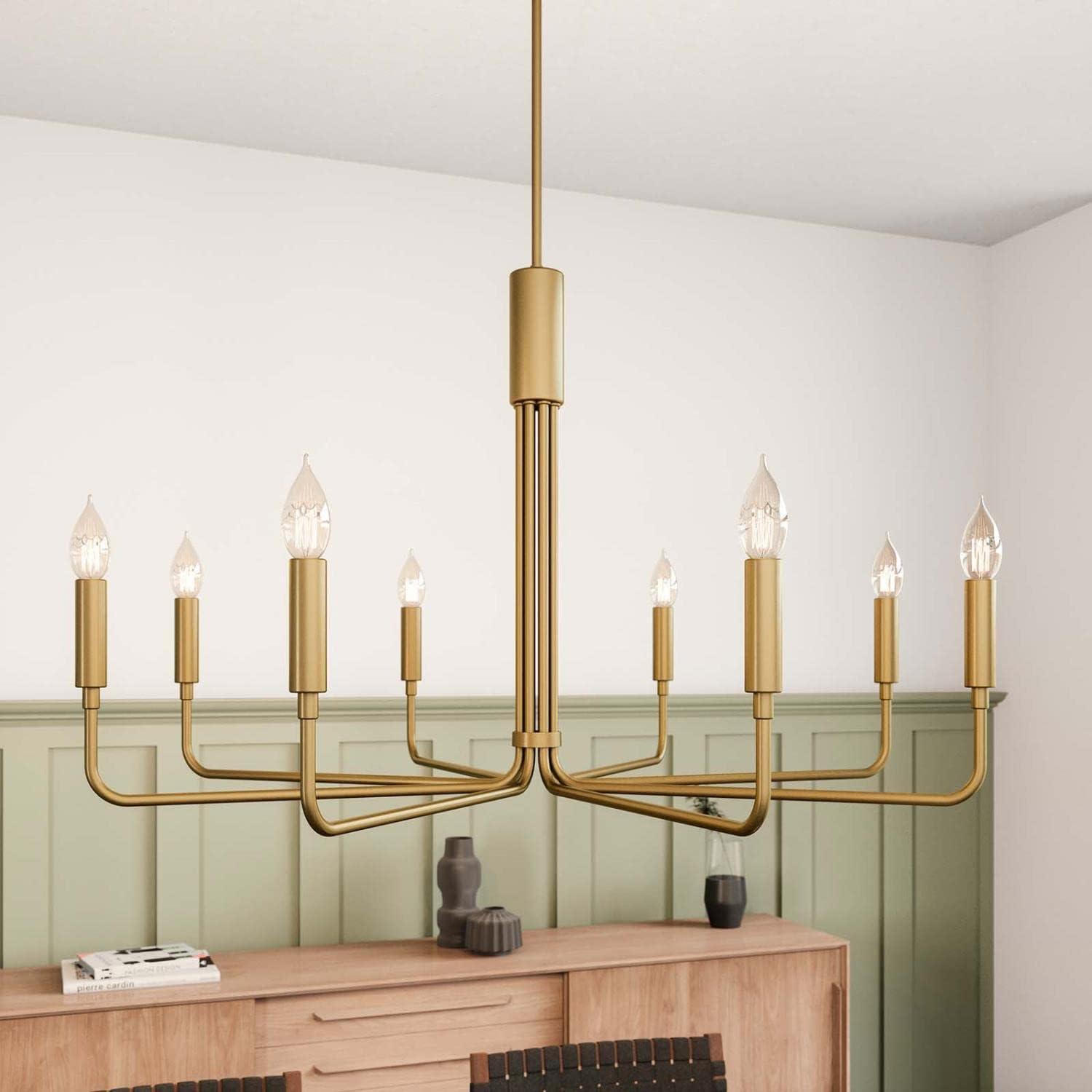 Modway Rekindle 8-Light Chandelier