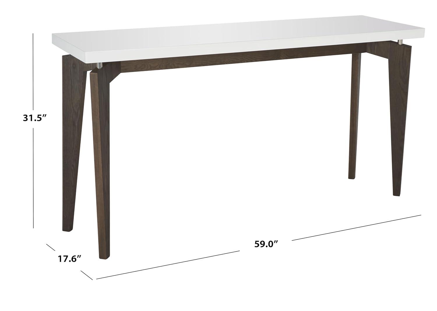 Josef Console Table - FOX4222A - White - Safavieh Couture