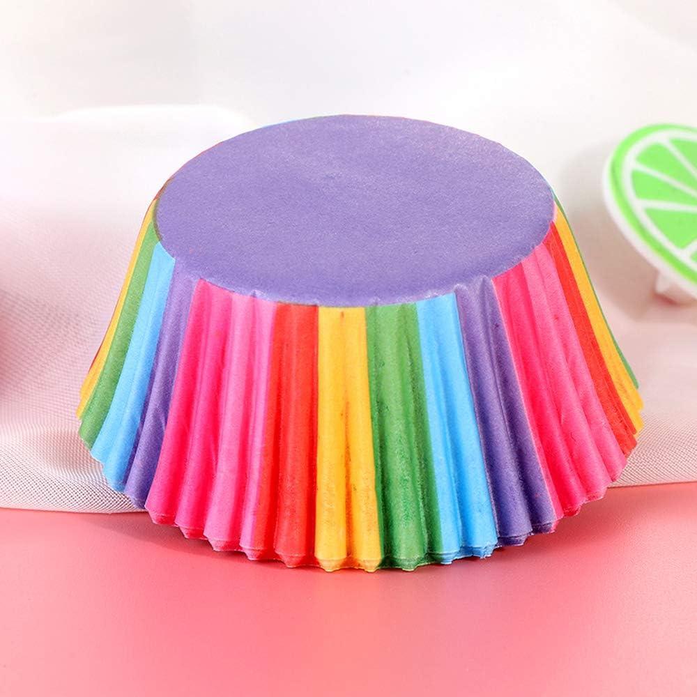 asjyhkr 100PCS Cake Blotting Paper Tray Nonstick Muffin Cases Molds Paper Cupcake Liners Cupcake Baking Cup Cupcake Paper Liner Standard Paper Cupcake Wrapper