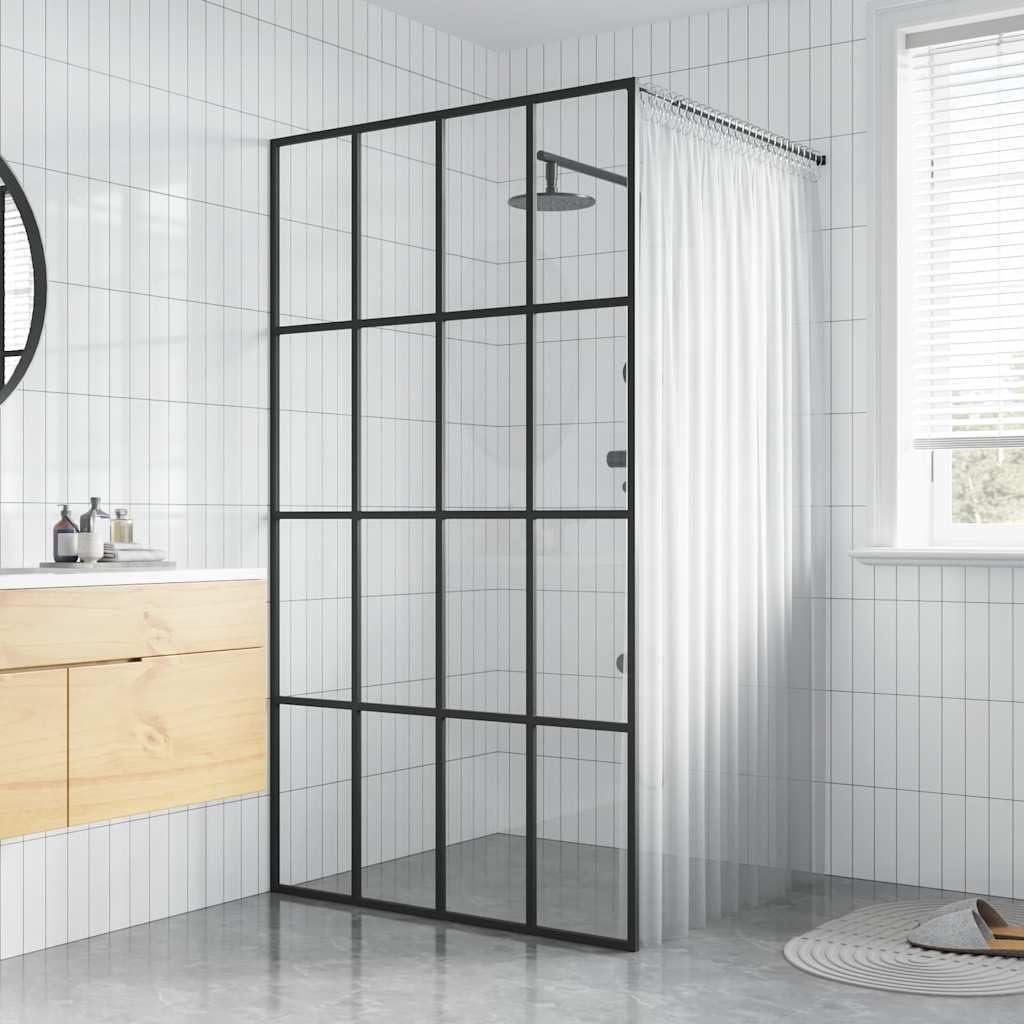 Wrought Studio™ Walk-in Shower Screen Tempered Glass Shower Door Bathroom Multi Sizes