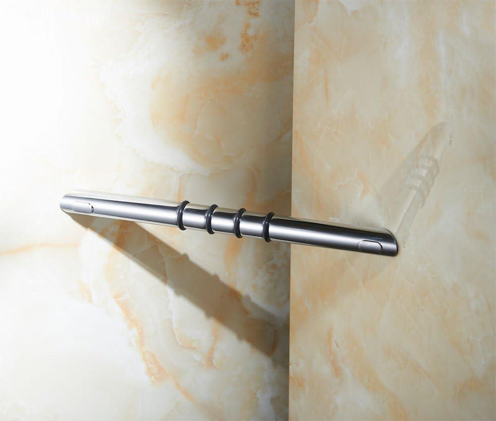 Shower Foot Rest,Chrome Shower Foot Rest for Shaving Legs,Wall Mounted Corner Shower Foot Stool,Heavy Duty Brass Bar Bathroom Step Foot Ledge Polished Chrome