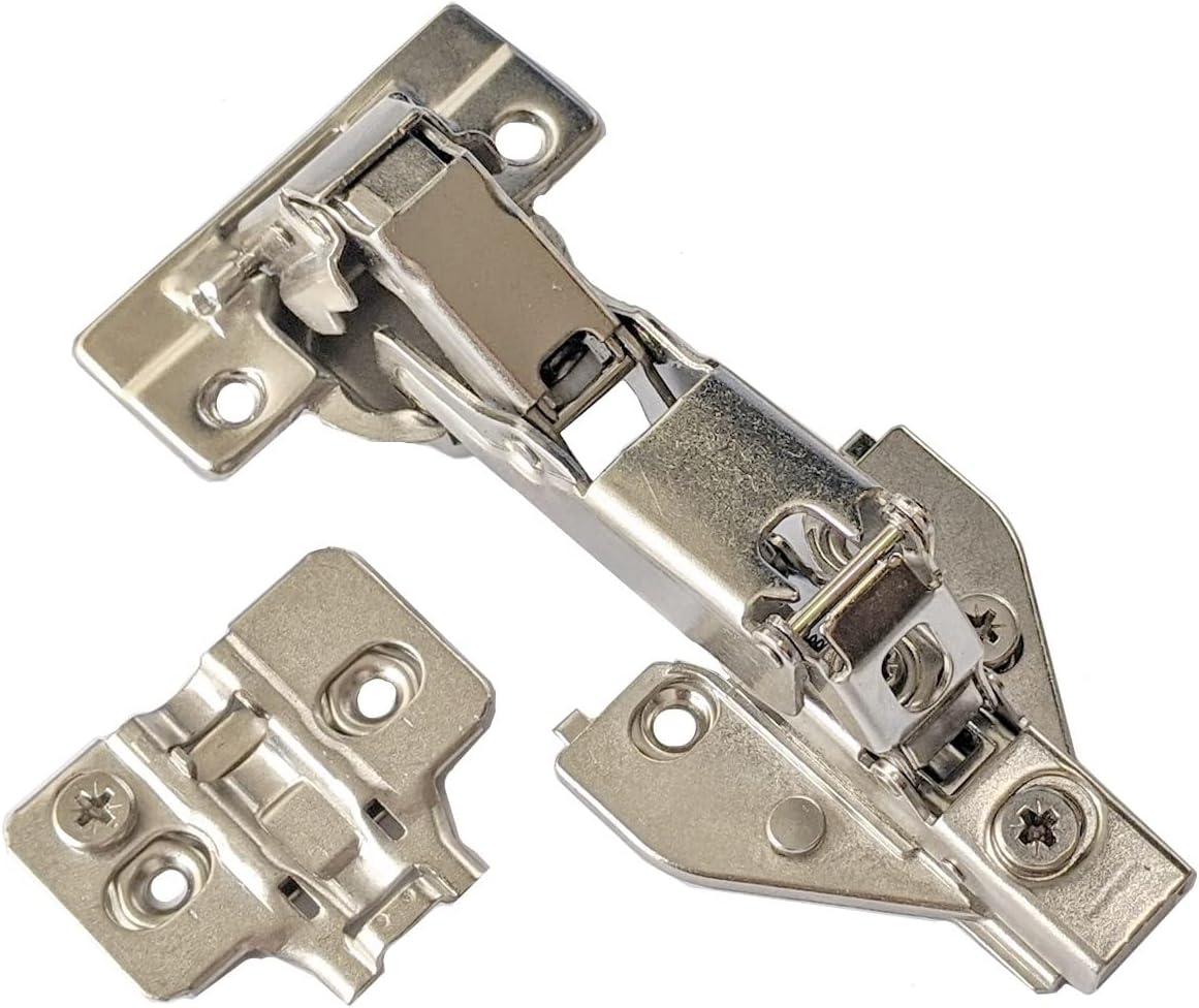 35 mm 135-Degree Corner Folding Cabinet Door Hinges with Installation Screws (1-Pair)