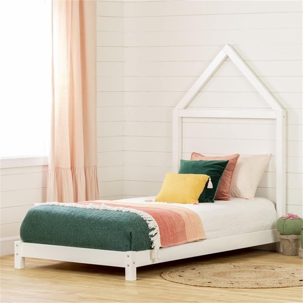 Sweedi Twin Solid Wood Platform Bed