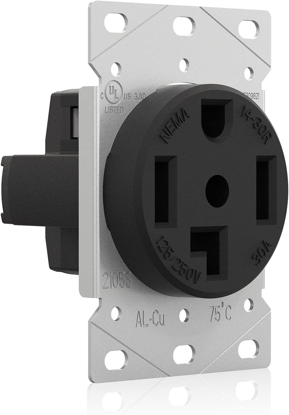 30 Tamper Resistant Single Outlet