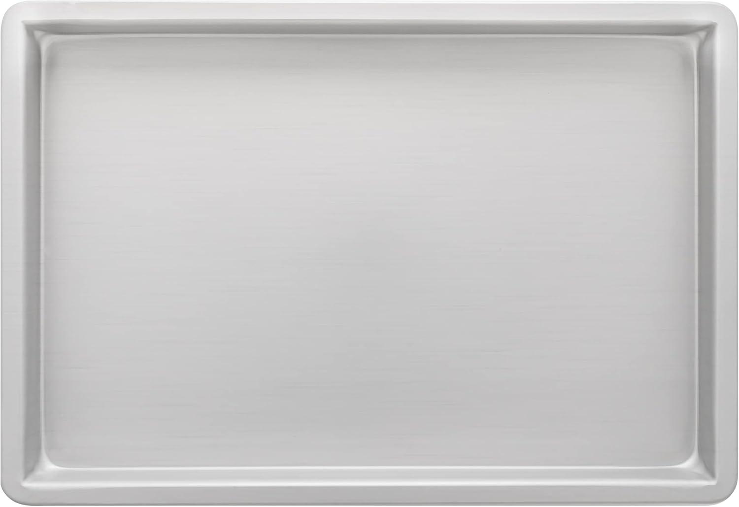 Fat Daddio's POB-10151 Anodized Aluminum Jelly Roll Pan, 10 x 15 x 1 inch