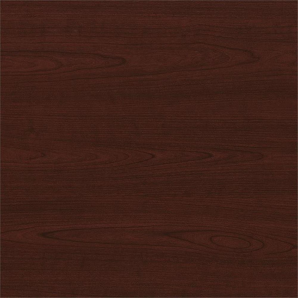 Bush Furniture Saratoga L Shaped Computer Desk with Drawers and Storage | Large Corner Office Table for Workspace, 66W, Harvest Cherry