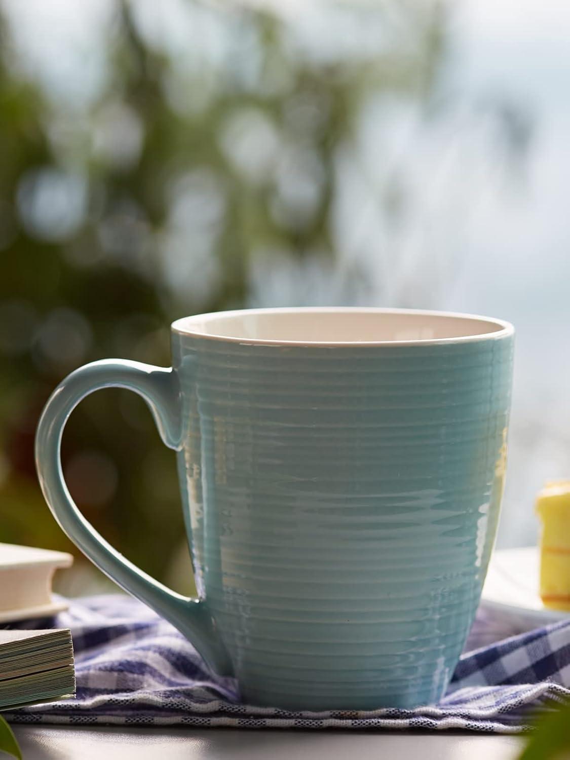 DOWAN DOWAN Ceramic Coffee Mug (Set of 6)
