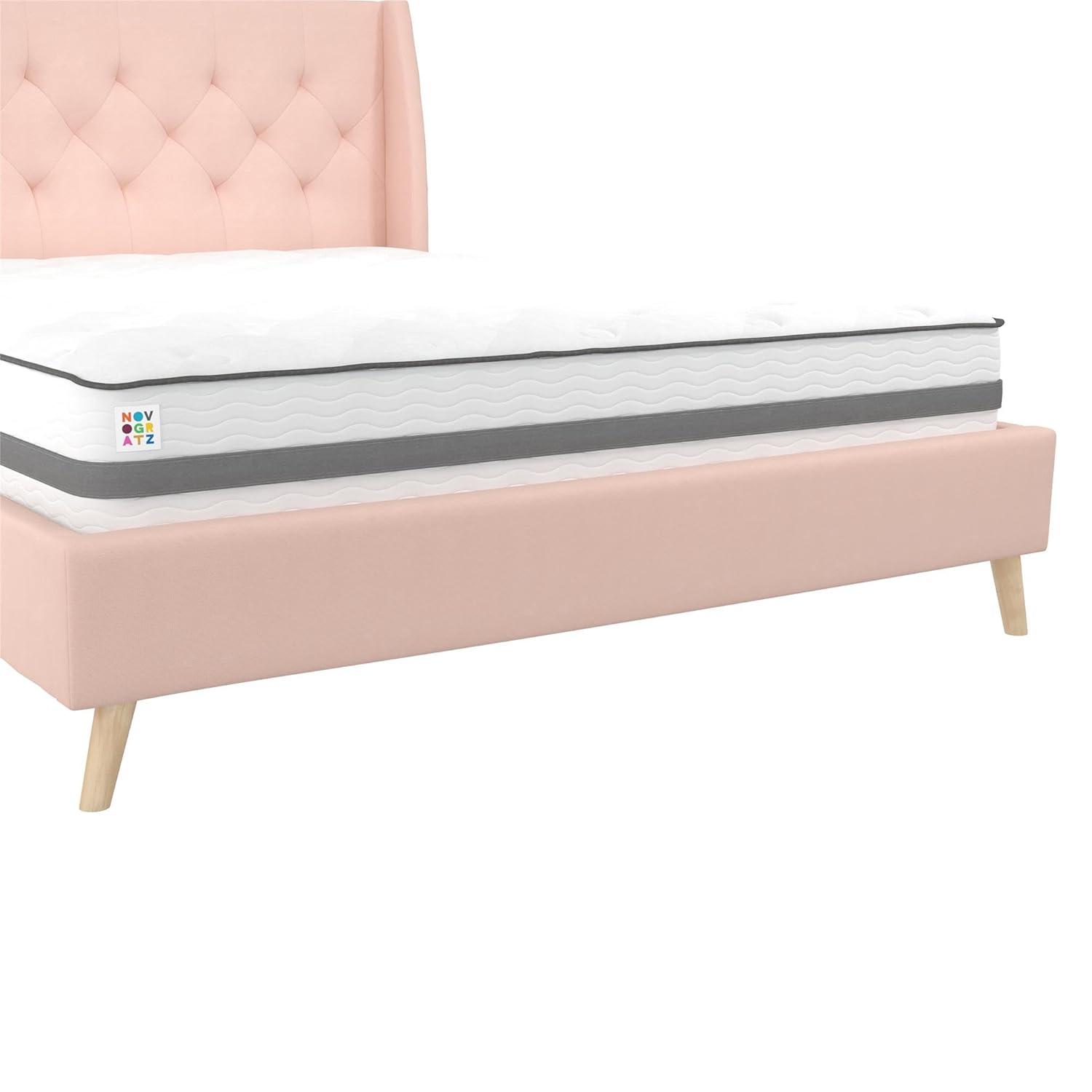 Her Majesty Upholstered Wingback Bed