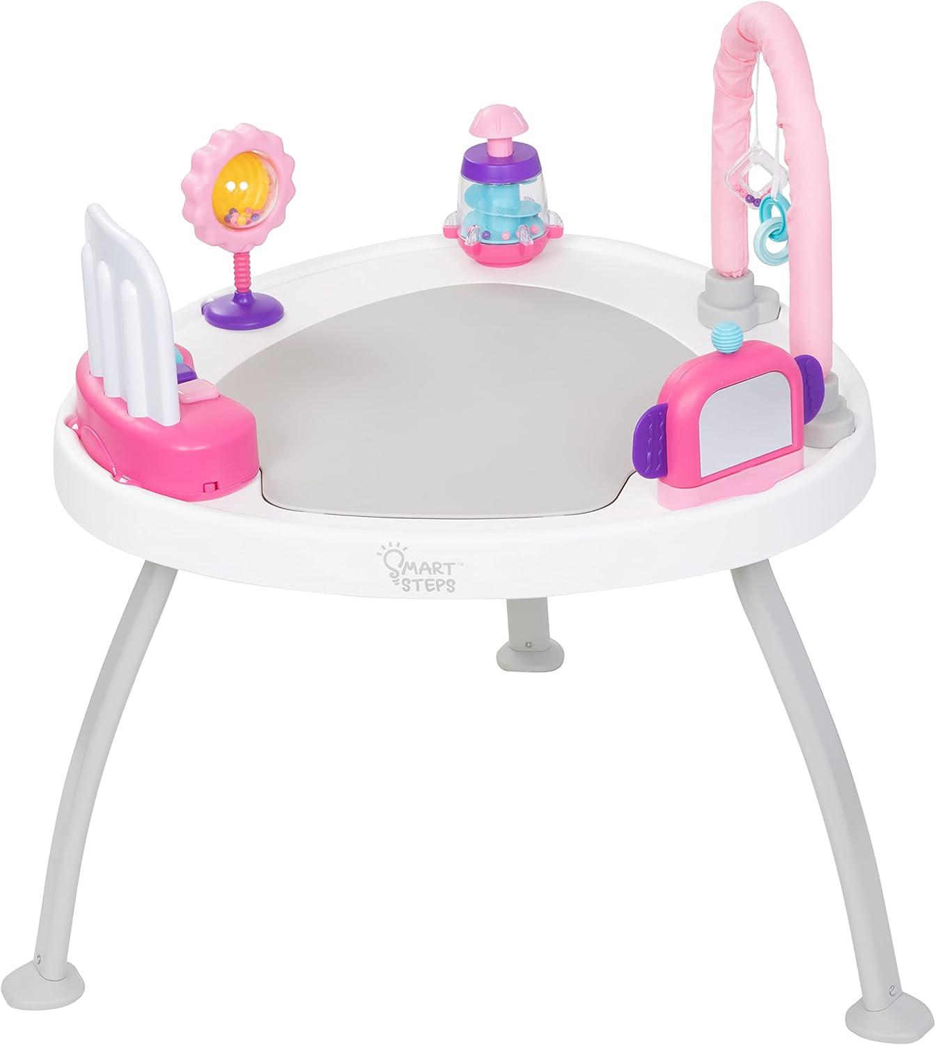 Baby Trend 3-in-1 Bounce 'N Play Activity Center Plus - Princess Pink