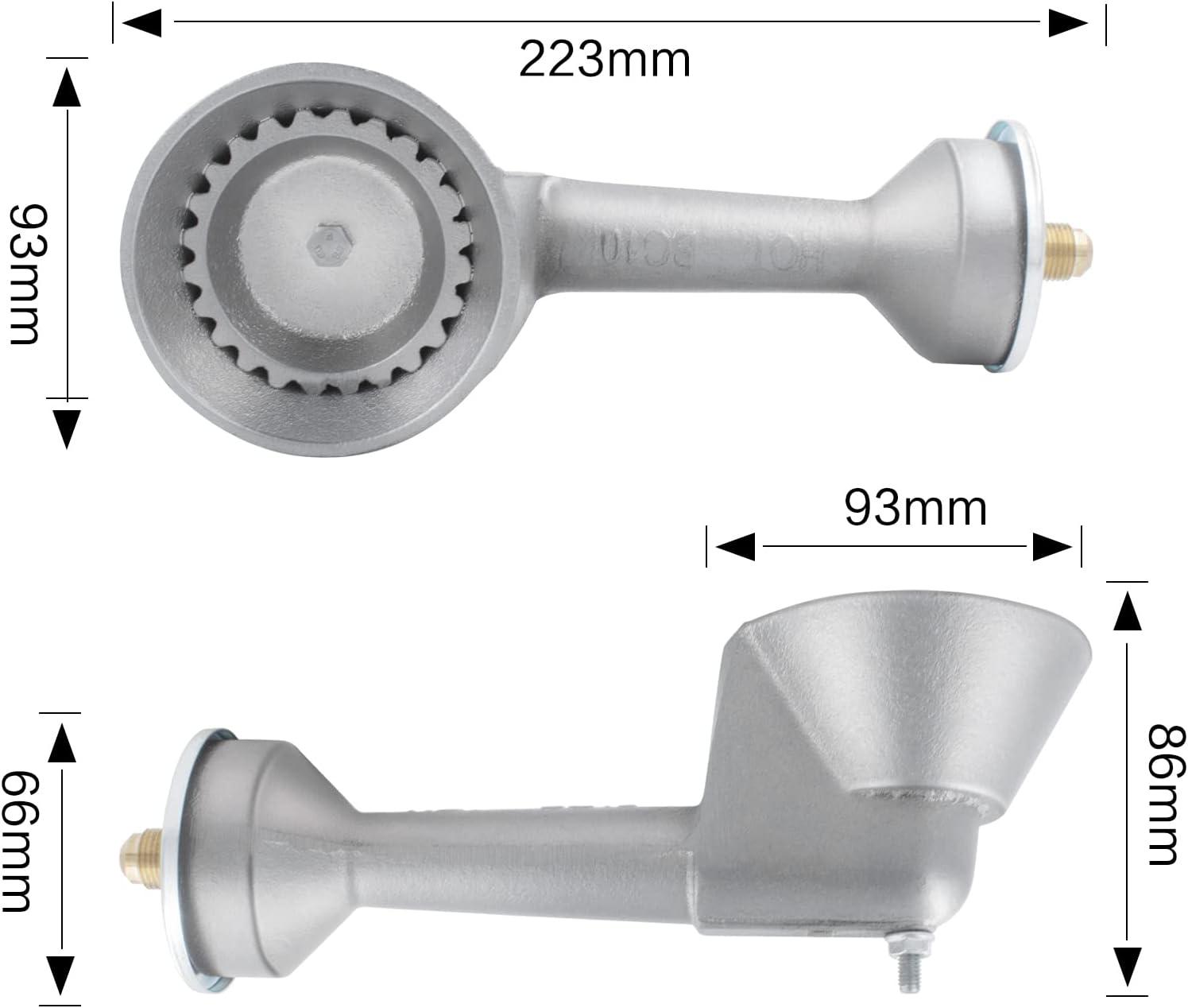 BURNER LP CAST IRON (Pack of 1)