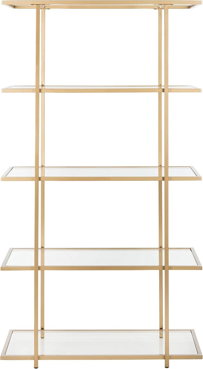 Francis 5 Tier Etagere - ETG6202 - Gold/Clear - Safavieh