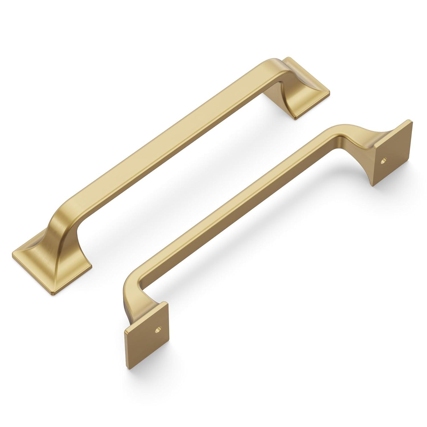 Forge Kitchen Cabinet Handles, Solid Core Drawer Pulls for Cabinet Doors, 5-1/16" (128mm)