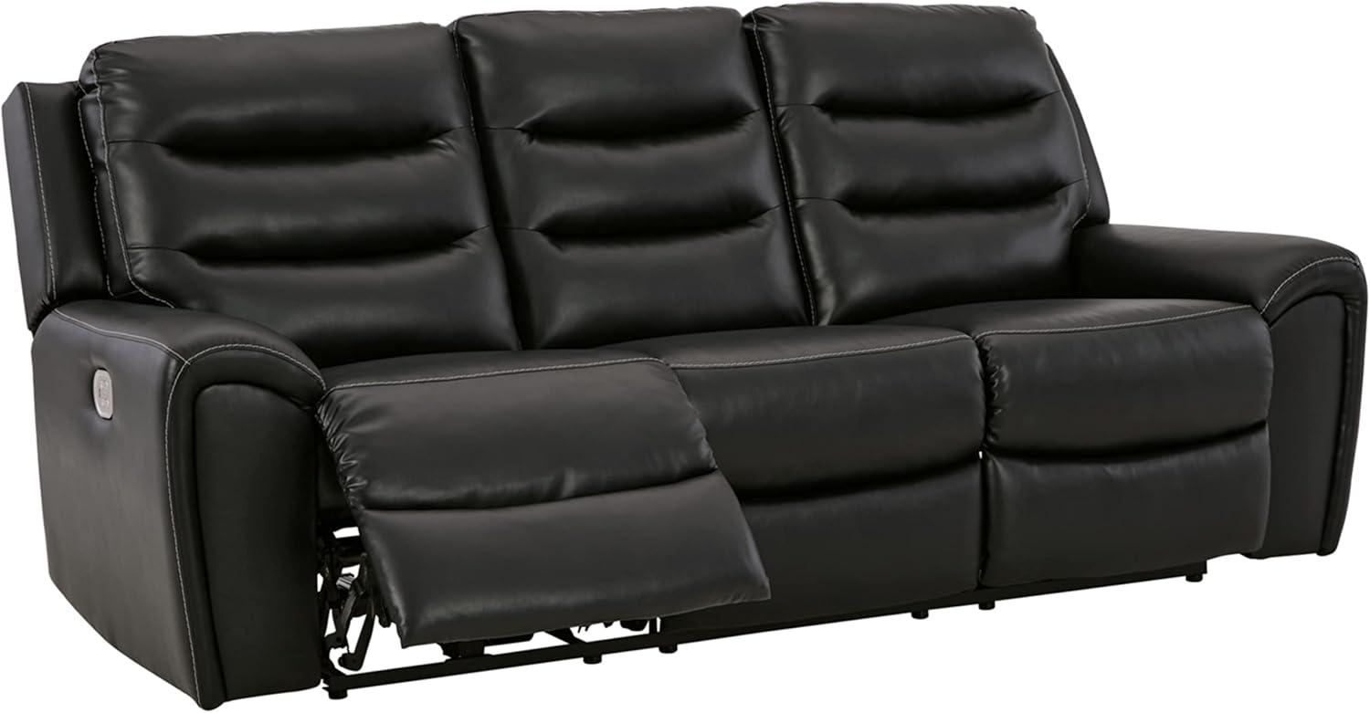 Suresh 90'' Faux Leather Power Reclining Sofa