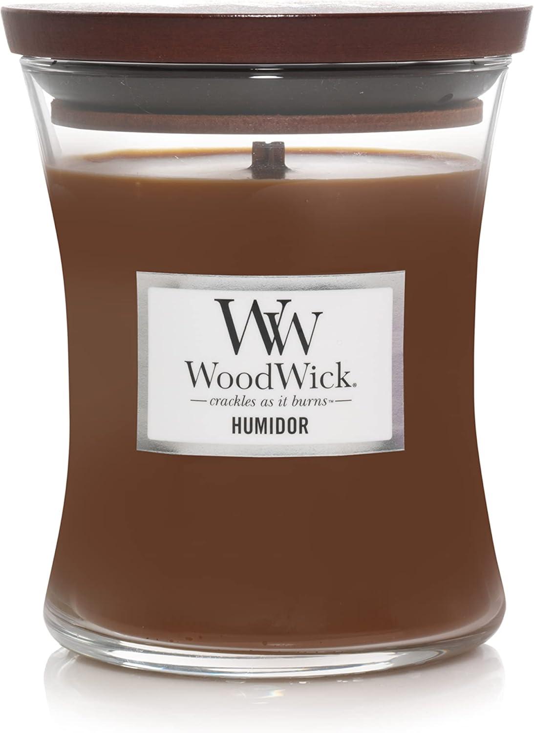 WoodWick® Medium Hourglass Candle, Humidor, 9.7 oz.