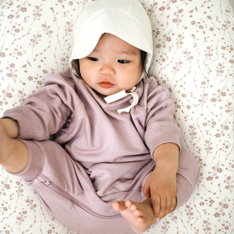 GUNAMUNA Unisex Baby Infant Changing Pad Covers, Ultra Soft and Safe on Skin, Baby Shower, 30" x 18", Posie