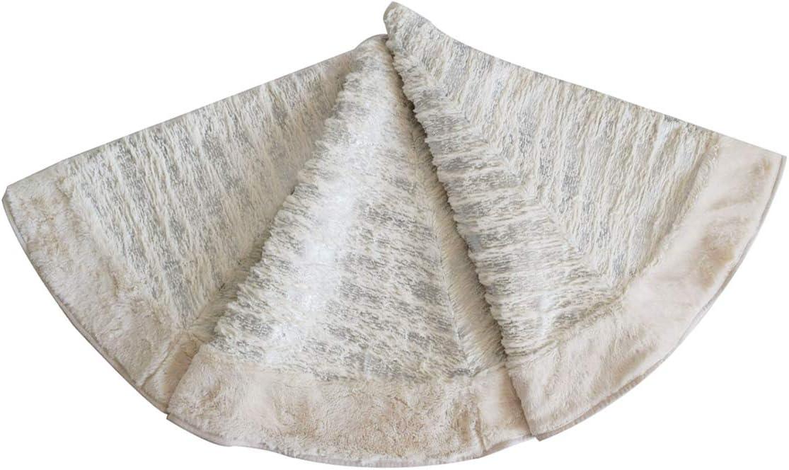 Faux Fur Tree Skirt