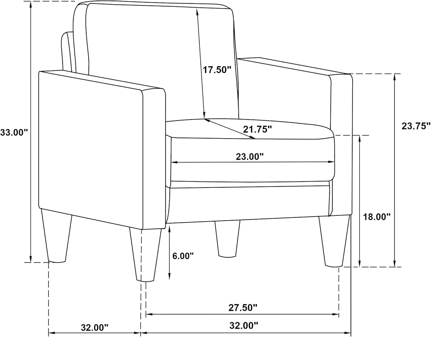 Alma Ruth 3-Piece Upholstered Track Arm Sofa Set Grey