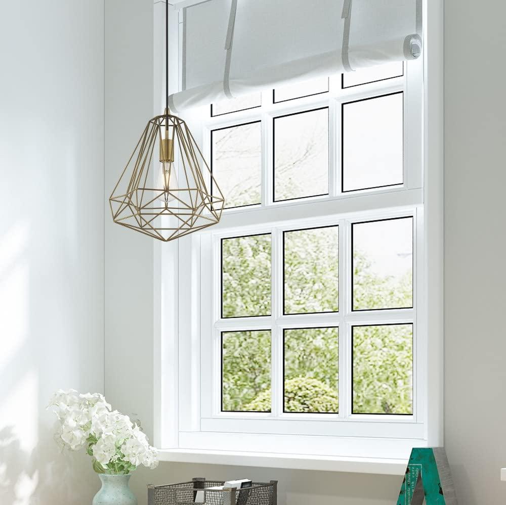 Livex Lighting Knox 1 - Light Pendant in  Shiny White