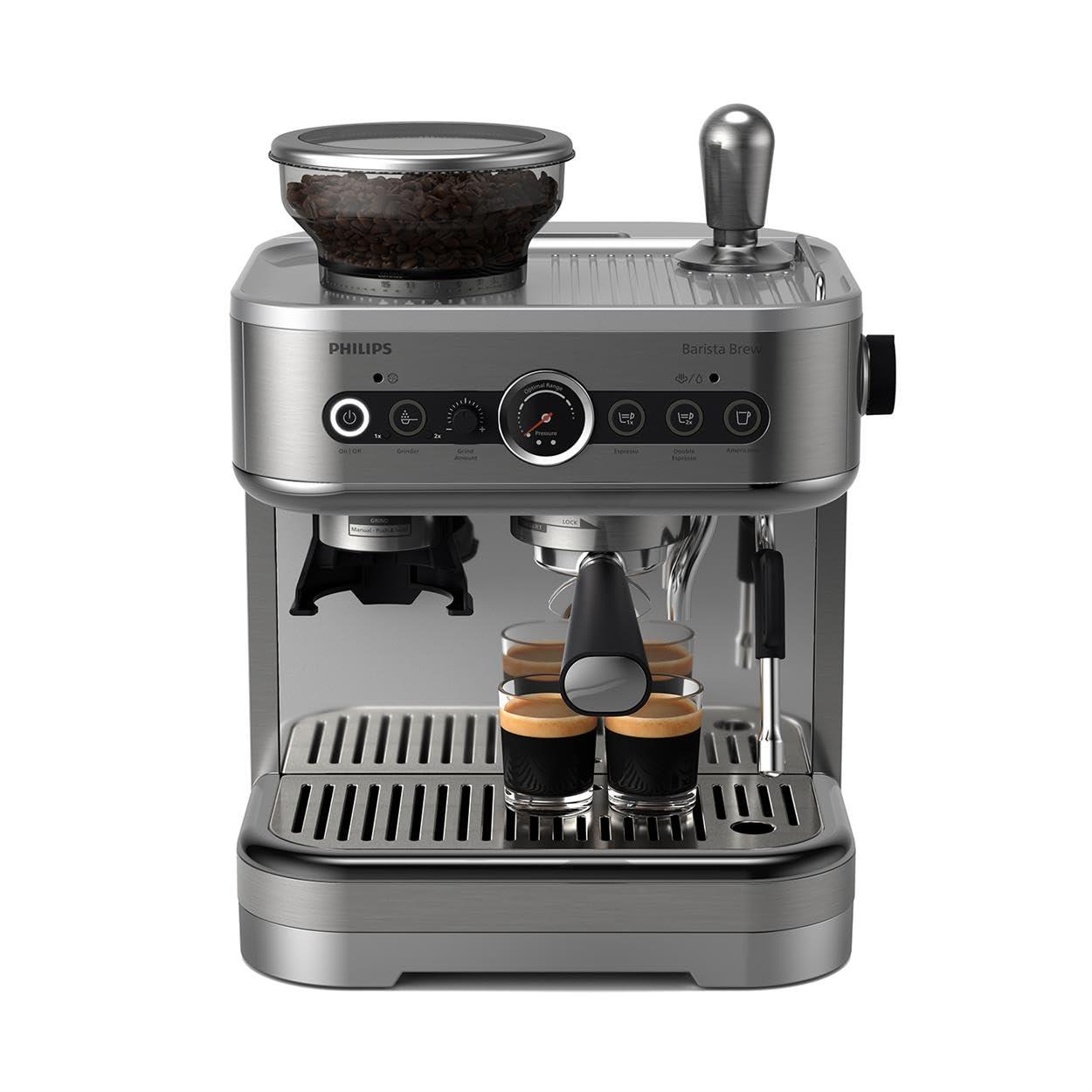 Philips BaristaBrew Espresso Machine in Stainless Steel