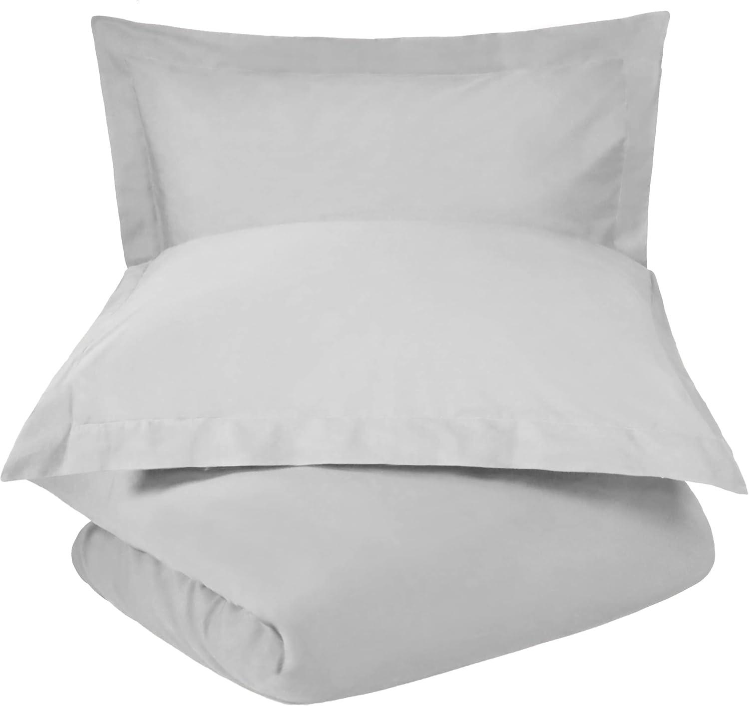 Modern & Contemporary Cotton Sateen Duvet Cover Set