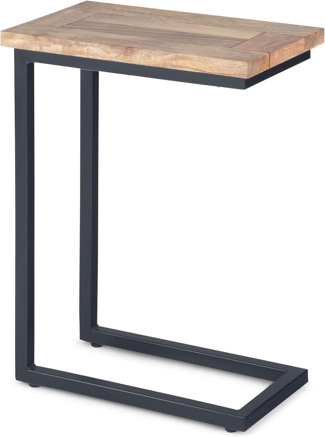Simpli Home Skyler Solid Mango Wood C Side Table & Reviews | Wayfair