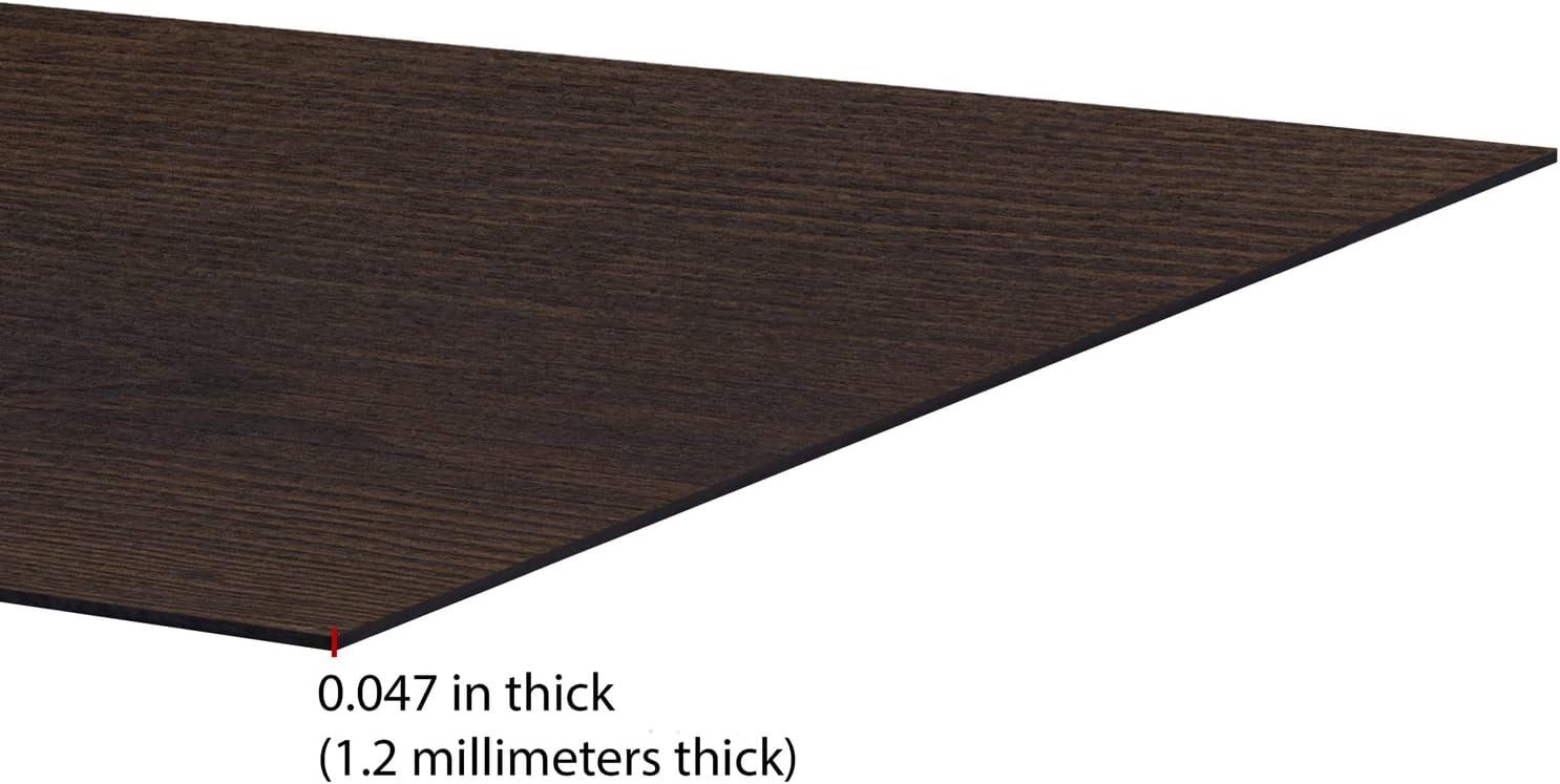 0.047'' Thick 6'' W x 36'' L Plank