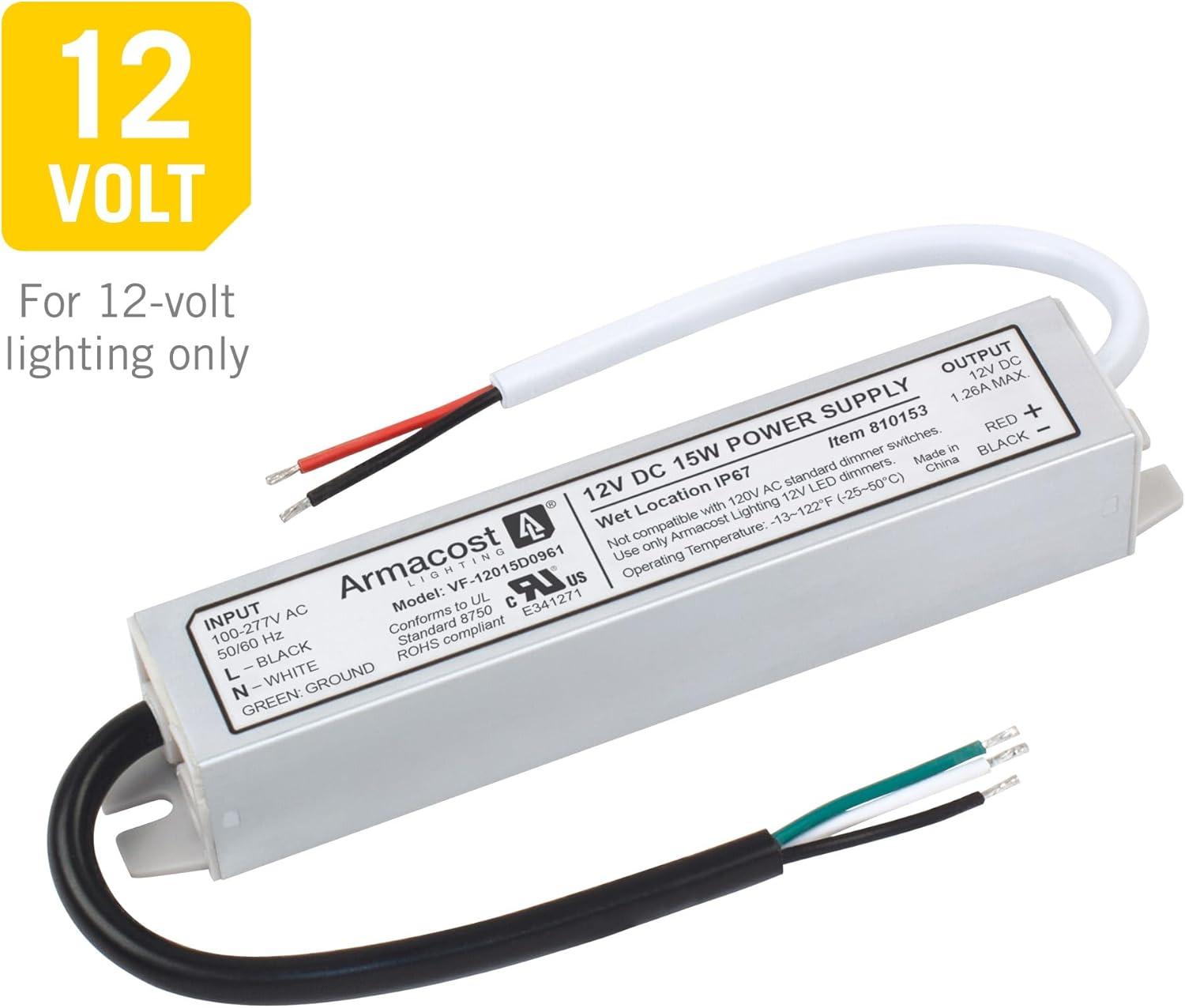 Standard Indoor/Outdoor LED Driver 12V DC