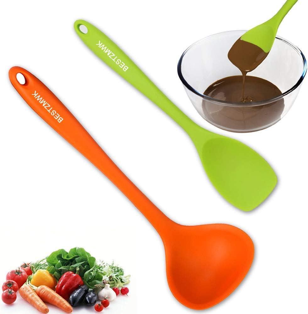 Colorful Silicone 11-Piece Nonstick Kitchen Utensil Set