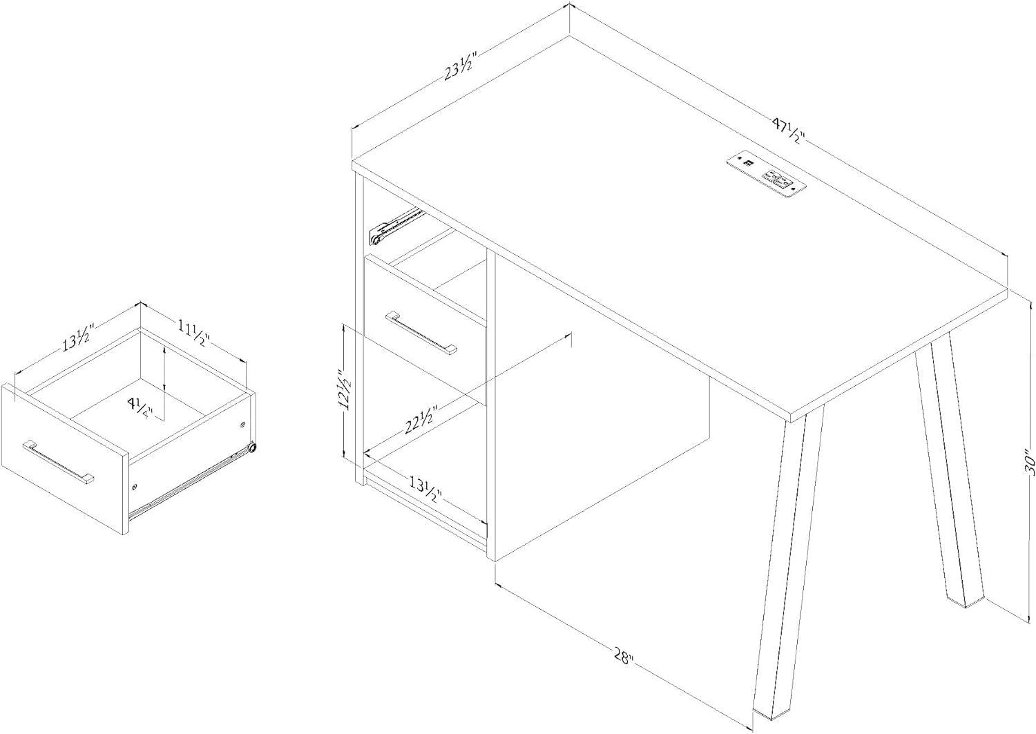 Zolten 47.5" Work Desk