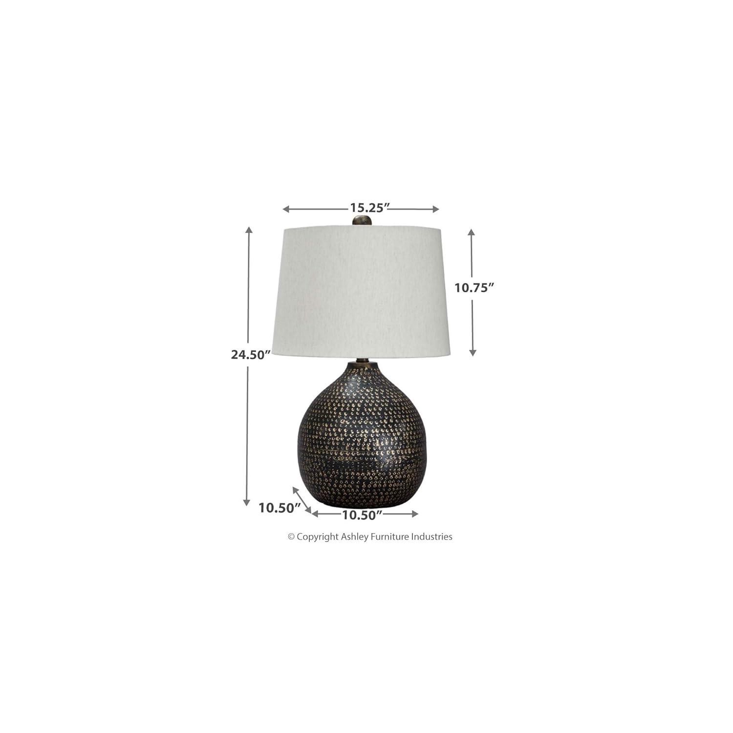 World Menagerie Simms Metal Table Lamp